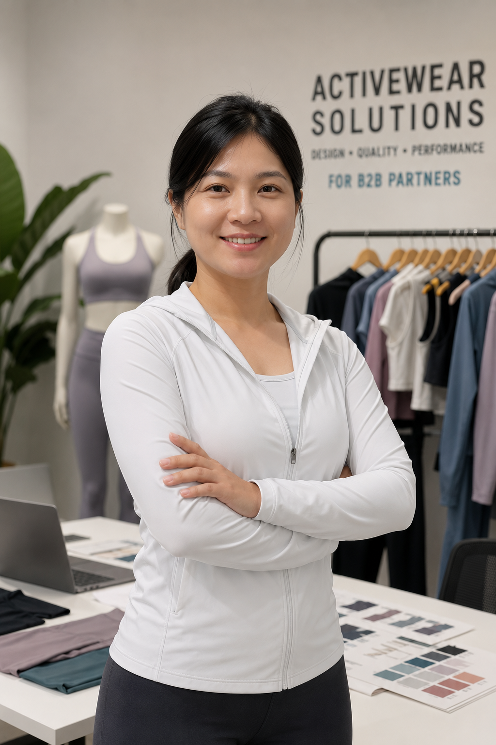 Doya Zeng, WEIFUFASHION OEM/ODM sportswear business contact